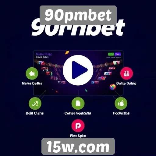 Novas funcionalidades do site 90pmbet em destaque
